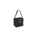 Variante Noir - Sac isotherme personnalisable à double compartiment 12 L avec logo - 6 couleurs