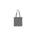 Variante Gris - Sac de transport personnalisable non-tissé recyclé longues poignées avec logo - 38 x 42