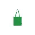 Variante Vert - Sac de transport personnalisable non-tissé recyclé longues poignées avec logo - 38 x 42