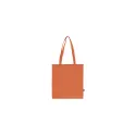 Variante Orange - Sac de transport personnalisable non-tissé recyclé longues poignées avec logo - 38 x 42