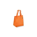 Variante Orange - Sac isotherme personnalisable en R-PET non tissé format moyen avec logo - 23 x 27,5 cm