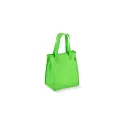 Variante Vert clair - Sac isotherme personnalisable en R-PET non tissé format moyen avec logo - 23 x 27,5 cm