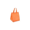 Variante Orange - Sac isotherme personnalisable en R-PET non tissé grand format avec logo - 33 x 37 cm