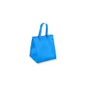 Variante Bleu clair - Sac isotherme personnalisable en R-PET non tissé grand format avec logo - 33 x 37 cm