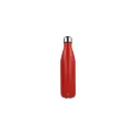 Variante Rouge - Bouteille isotherme personnalisable en inox recyclé 750 ml avec logo - R-Swing