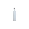 Variante Blanc - Bouteille isotherme personnalisable en inox recyclé 750 ml avec logo - R-Swing