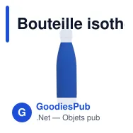 Bouteille isotherme personnalisable toucher doux 500 ml avec logo - R-Swing - Miniature 5
