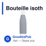 Bouteille isotherme personnalisable toucher doux 500 ml avec logo - R-Swing - Miniature 7