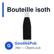 Bouteille isotherme personnalisable toucher doux 500 ml avec logo - R-Swing - Miniature 8
