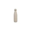 Variante Beige - Bouteille isotherme personnalisable toucher doux 500 ml avec logo - R-Swing