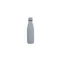 Variante Gris - Bouteille isotherme personnalisable toucher doux 500 ml avec logo - R-Swing