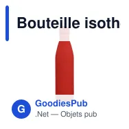 Bouteille isotherme personnalisable toucher doux 750 ml avec logo - R-Swing - Miniature 3