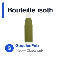 Bouteille isotherme personnalisable toucher doux 750 ml avec logo - R-Swing - Miniature 7