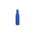 Variante Bleu - Bouteille isotherme personnalisable toucher doux 750 ml avec logo - R-Swing