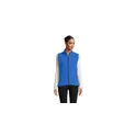 Variante bleu royal - Gilet Softshell Femme Personnalisable avec Logo - RACE BW