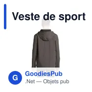 Veste de sport personnalisable RACE HOODED MEN avec logo - Miniature 11