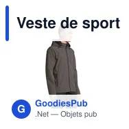 Veste de sport personnalisable RACE HOODED MEN avec logo - Miniature 3
