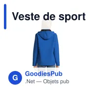 Veste de sport personnalisable RACE HOODED pour femmes avec logo - Miniature 11