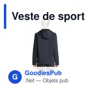 Veste de sport personnalisable RACE HOODED pour femmes avec logo - Miniature 5