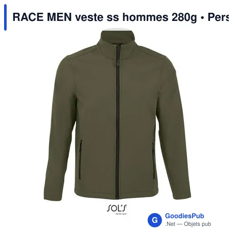 RACE MEN veste ss hommes 280g