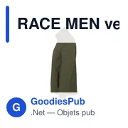 RACE MEN veste ss hommes 280g - Miniature 2