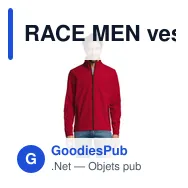RACE MEN veste ss hommes 280g - Miniature 11