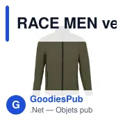 RACE MEN veste ss hommes 280g - Miniature 3