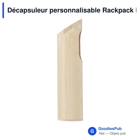 Décapsuleur personnalisable Rackpack Bottle Buddy avec logo