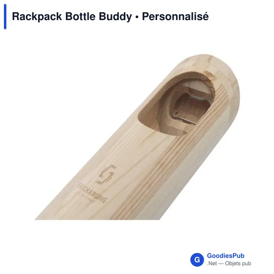 Décapsuleur personnalisable Rackpack Bottle Buddy avec logo - Image 2