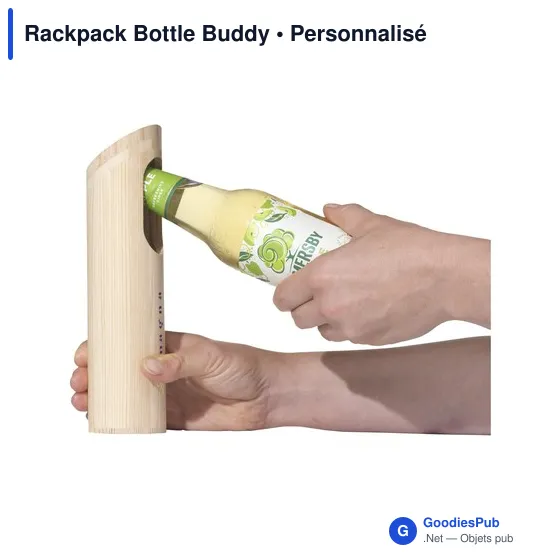 Décapsuleur personnalisable Rackpack Bottle Buddy avec logo - Image 3