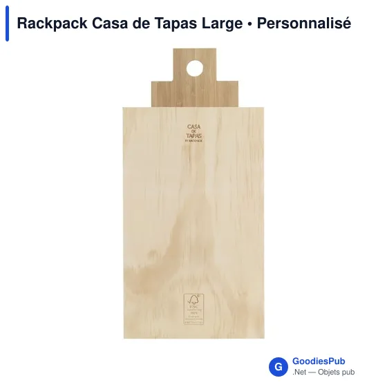 Coffret cadeau à vin Rackpack Casa de Tapas Large personnalisable avec logo - Image 2
