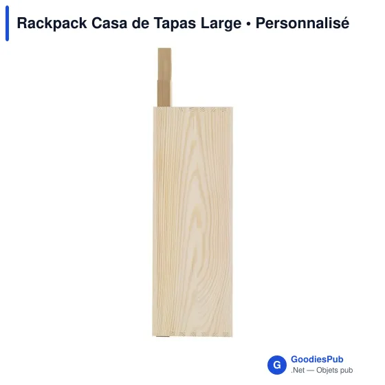Coffret cadeau à vin Rackpack Casa de Tapas Large personnalisable avec logo - Image 3