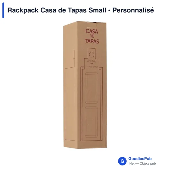 Coffret cadeau à vin Rackpack Casa de Tapas Small personnalisable avec logo - Image 3