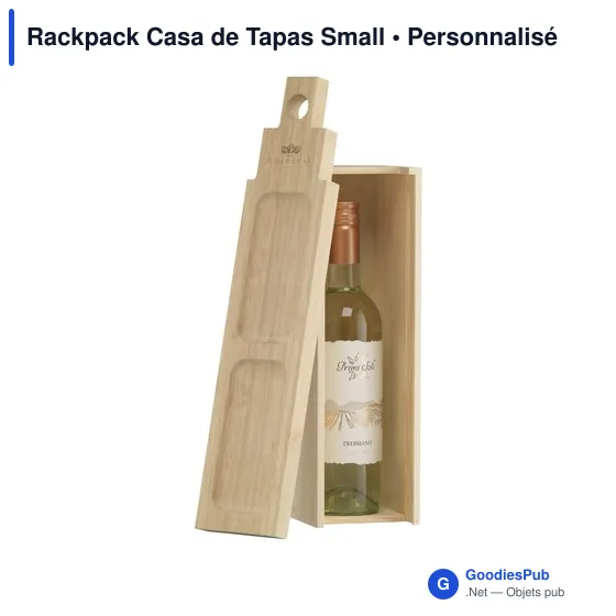Coffret cadeau à vin Rackpack Casa de Tapas Small personnalisable avec logo - Image 7