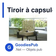 Tiroir à capsules de café personnalisable Rackpack Connect Four Cupsavec logo - Miniature 7