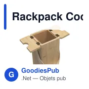 Rafraîchisseur à vin personnalisable Rackpack avec logo - Miniature 4