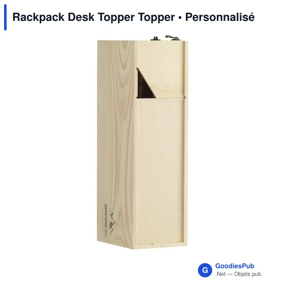 Organiseur de bureau personnalisable Rackpack Desk Topper avec logo - Image 2