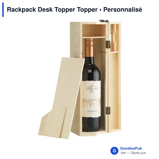 Organiseur de bureau personnalisable Rackpack Desk Topper avec logo - Image 11