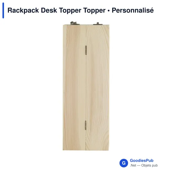 Organiseur de bureau personnalisable Rackpack Desk Topper avec logo - Image 5