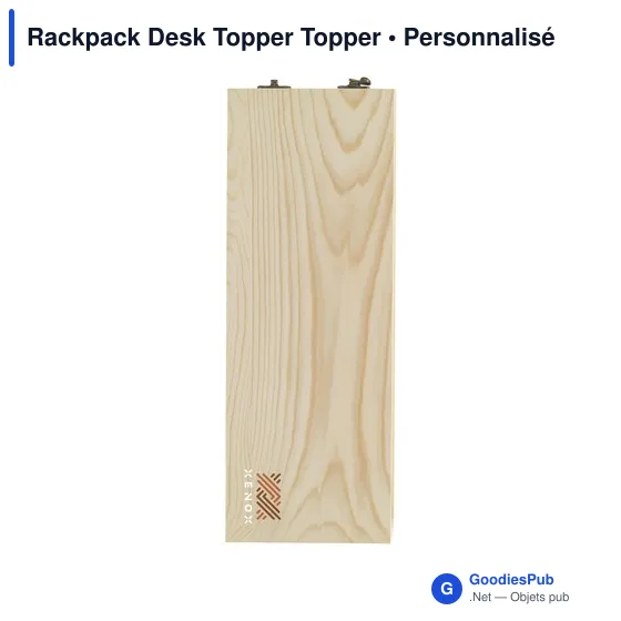 Organiseur de bureau personnalisable Rackpack Desk Topper avec logo - Image 6