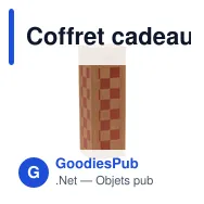 Coffret cadeau personnalisable Rackpack Gamebox Chess avec logo - Miniature 3