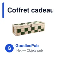Coffret cadeau personnalisable Rackpack Gamebox Chess avec logo - Miniature 7
