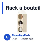 Rack à bouteille personnalisable Rackpack Original avec logo - Miniature 11