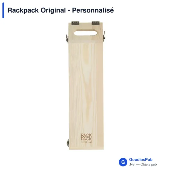 Rack à bouteille personnalisable Rackpack Original avec logo - Image 5