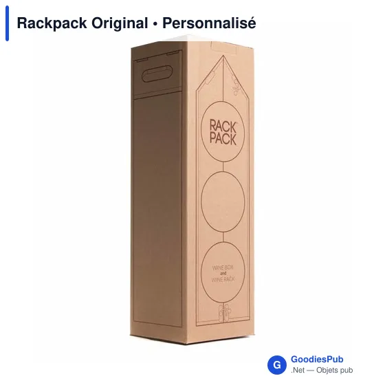 Rack à bouteille personnalisable Rackpack Original avec logo - Image 8