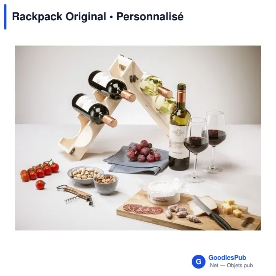 Rack à bouteille personnalisable Rackpack Original avec logo - Image 9
