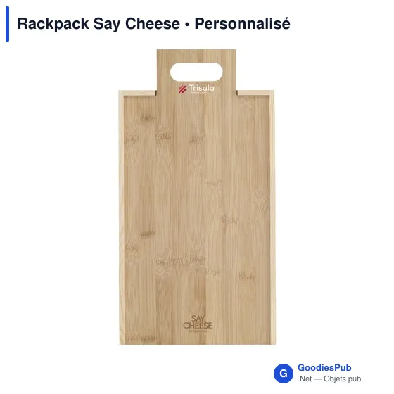 Coffret cadeau personnalisable Rackpack Say Cheese avec logo - Image 9