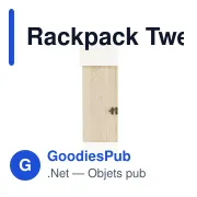 Coffret cadeau à vin personnalisable Rackpack Tweet Suite avec logo - Miniature 3