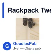 Coffret cadeau à vin personnalisable Rackpack Tweet Suite avec logo - Miniature 5