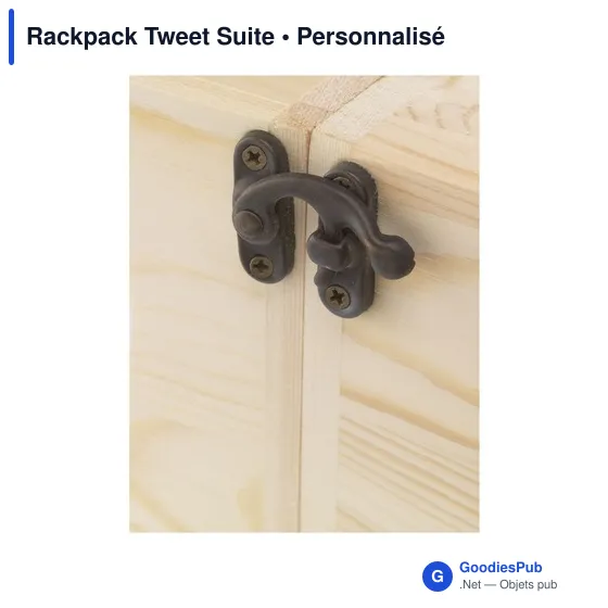 Coffret cadeau à vin personnalisable Rackpack Tweet Suite avec logo - Image 5